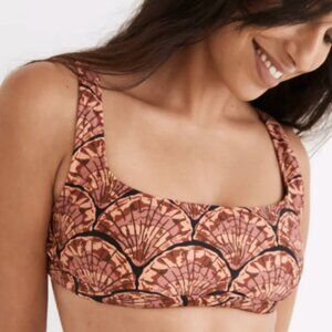 NTW Madewell Shells Balconette Bikini TOP